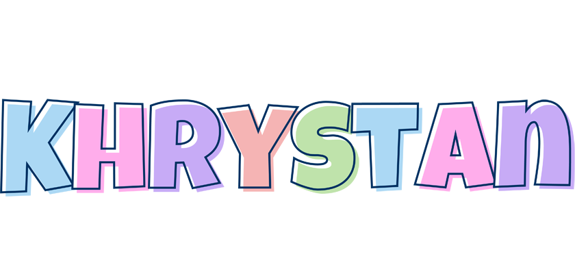 Khrystan pastel logo