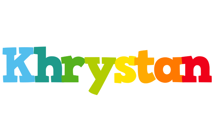 Khrystan rainbows logo