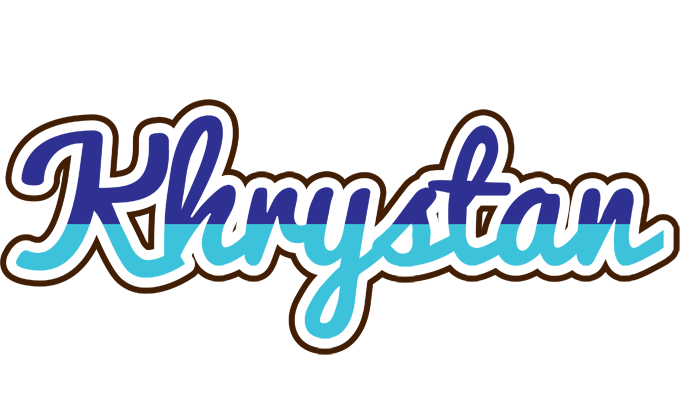 Khrystan raining logo