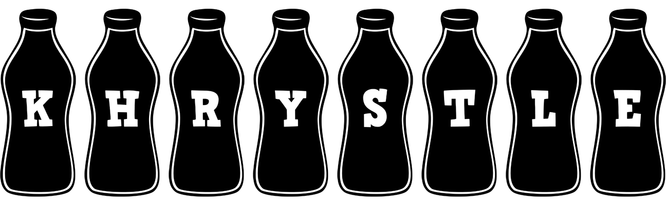 Khrystle bottle logo