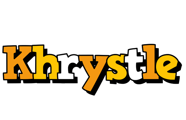Khrystle cartoon logo