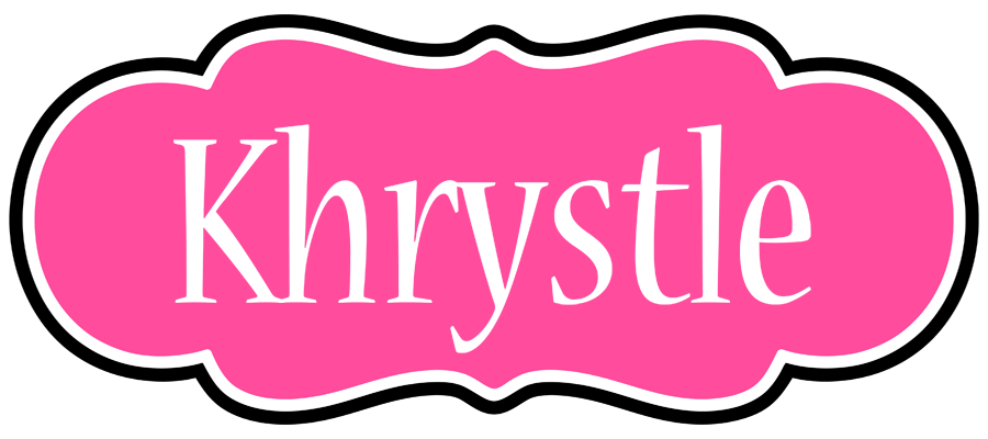Khrystle invitation logo