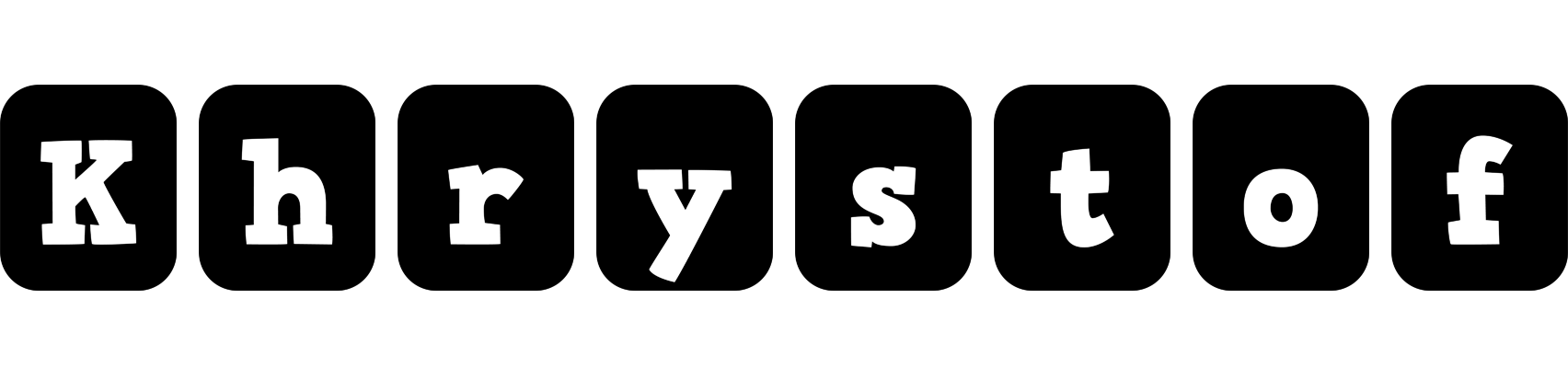 Khrystof box logo