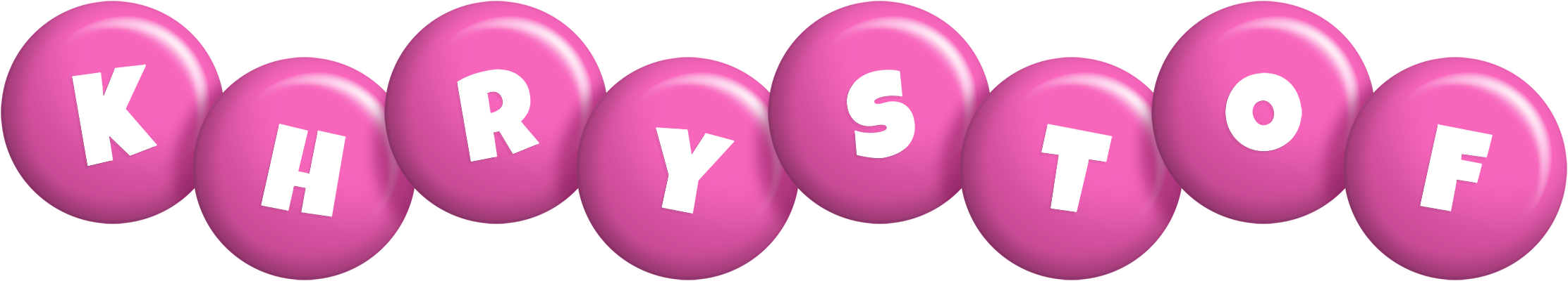 Khrystof candy-pink logo