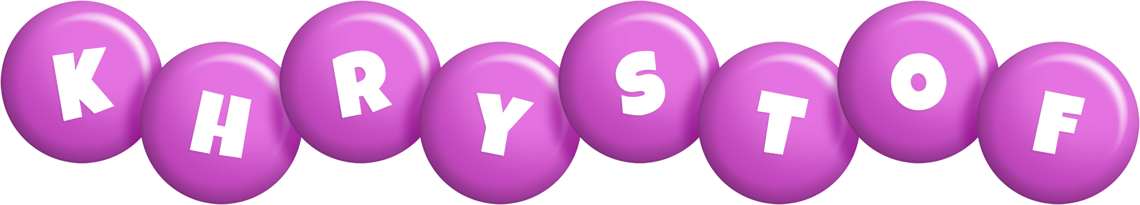 Khrystof candy-purple logo