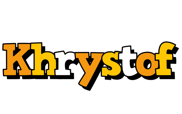 Khrystof cartoon logo