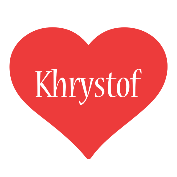 Khrystof love logo