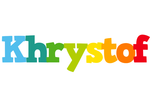 Khrystof rainbows logo