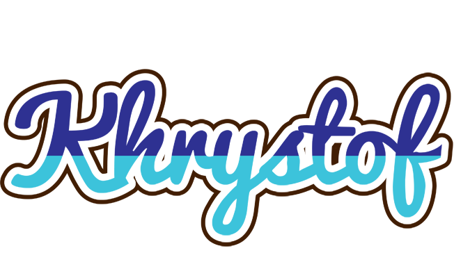 Khrystof raining logo