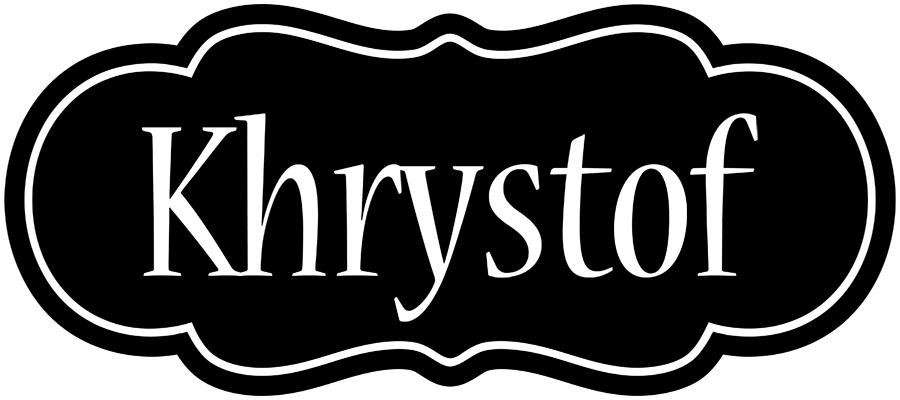 Khrystof welcome logo