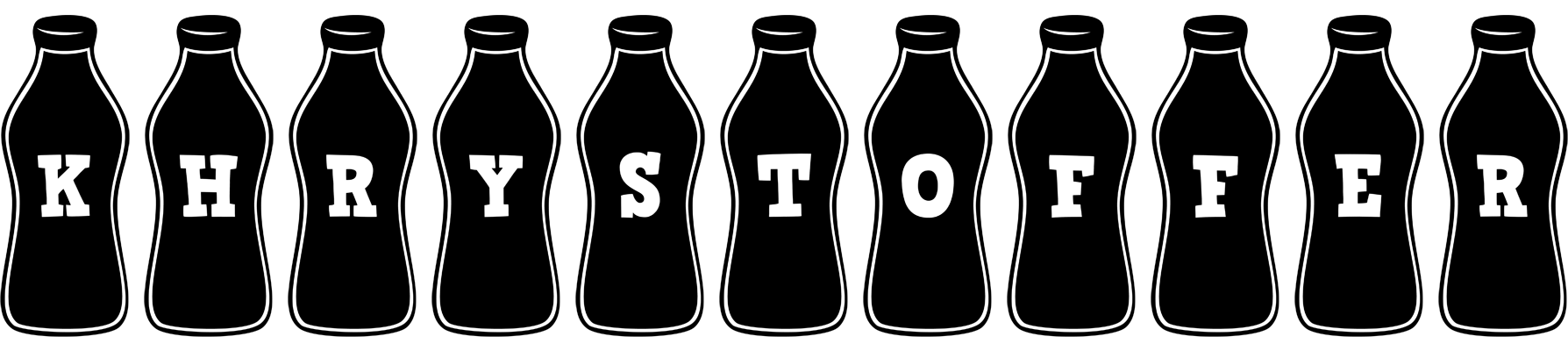 Khrystoffer bottle logo