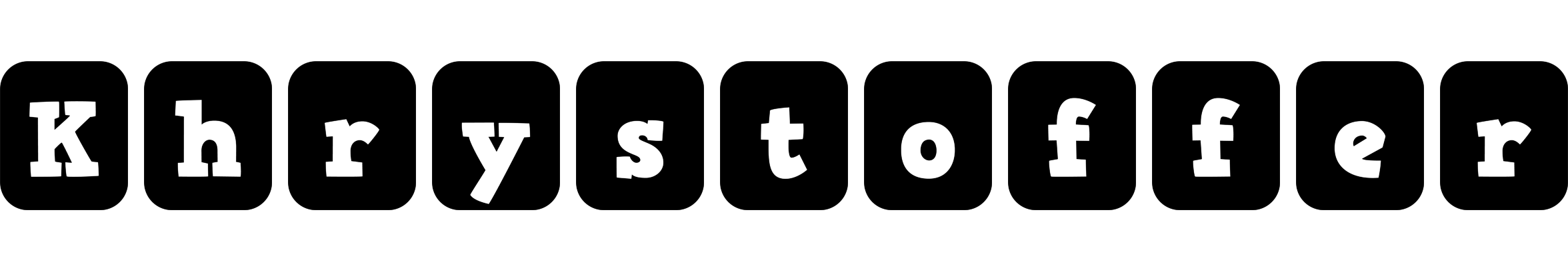 Khrystoffer box logo