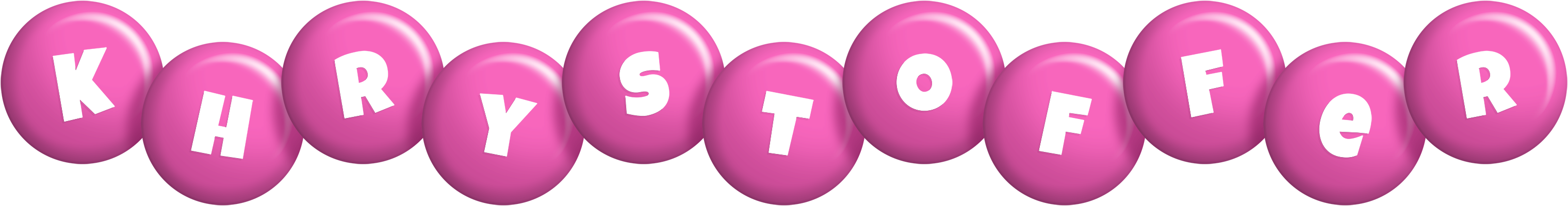 Khrystoffer candy-pink logo
