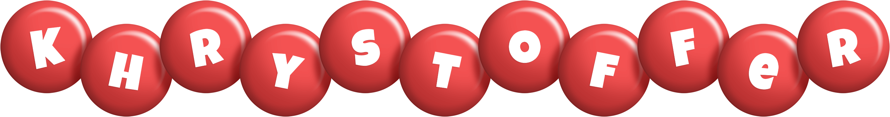 Khrystoffer candy-red logo