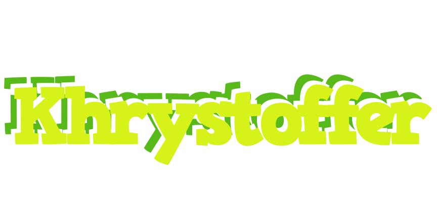 Khrystoffer citrus logo