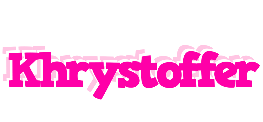 Khrystoffer dancing logo