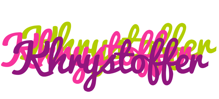 Khrystoffer flowers logo