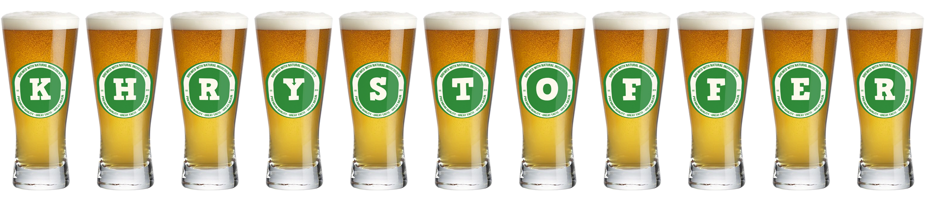 Khrystoffer lager logo
