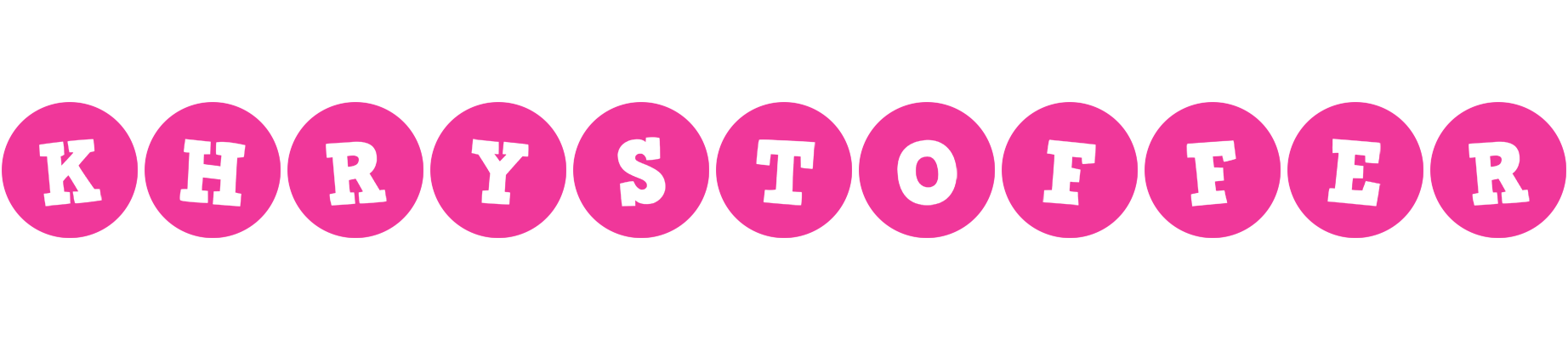 Khrystoffer poker logo
