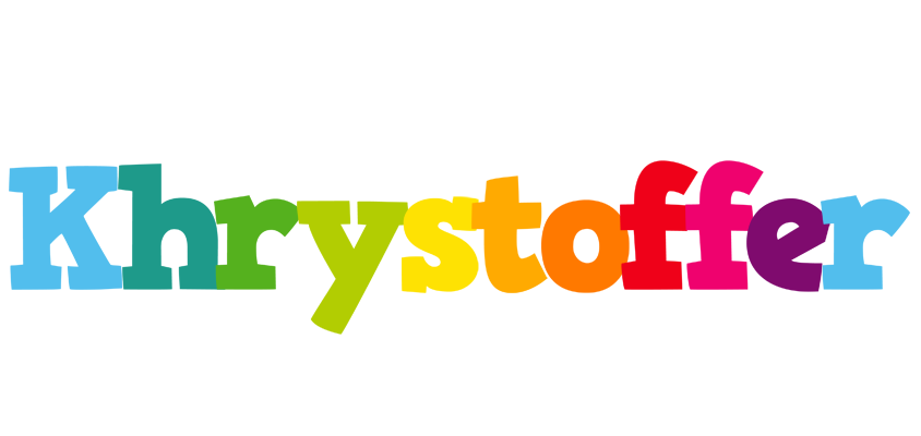 Khrystoffer rainbows logo