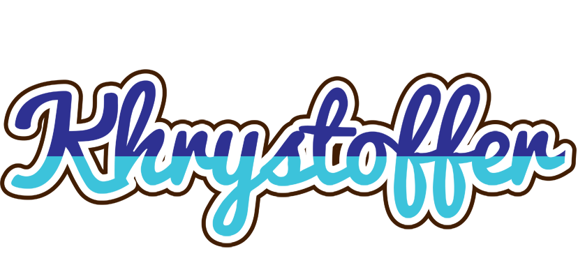 Khrystoffer raining logo