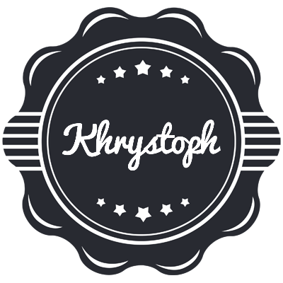 Khrystoph badge logo