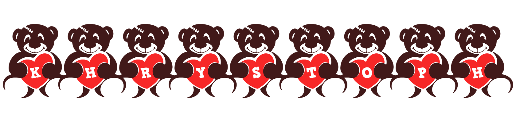 Khrystoph bear logo