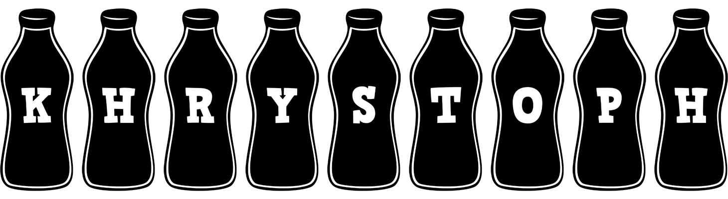 Khrystoph bottle logo