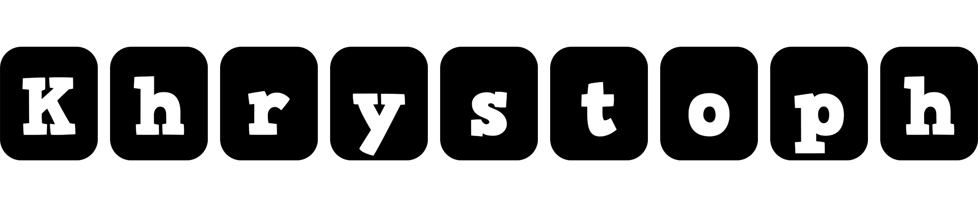 Khrystoph box logo