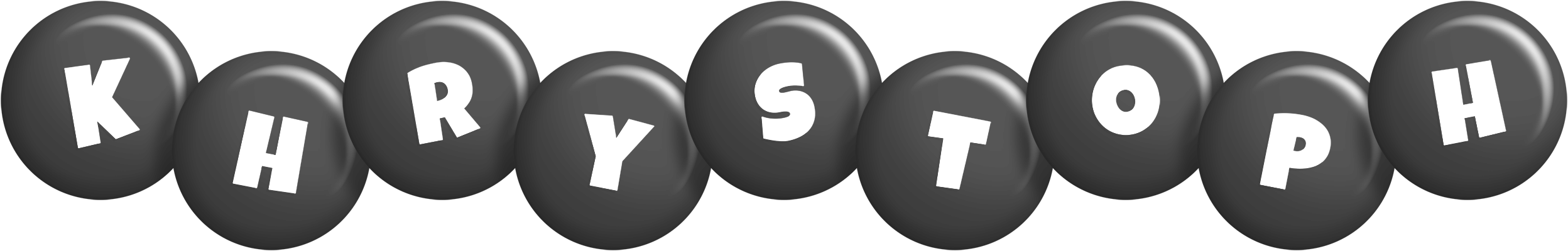 Khrystoph candy-black logo