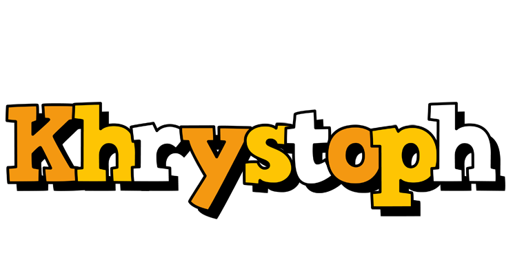 Khrystoph cartoon logo