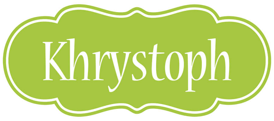 Khrystoph family logo
