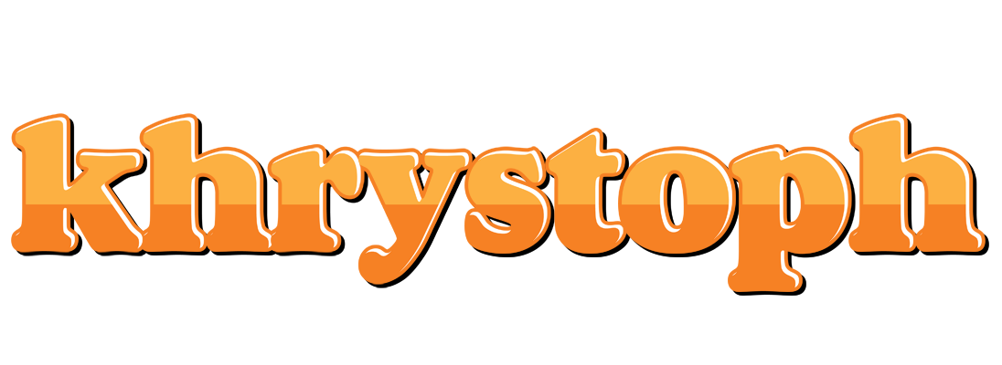 Khrystoph orange logo