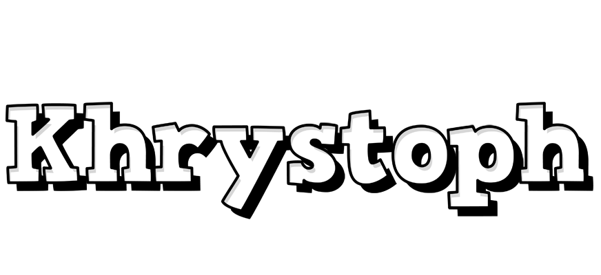 Khrystoph snowing logo