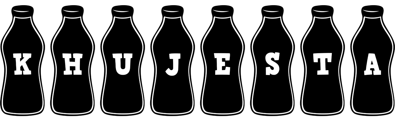 Khujesta bottle logo