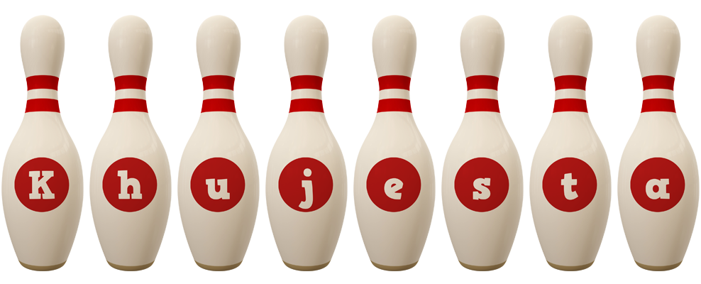 Khujesta bowling-pin logo