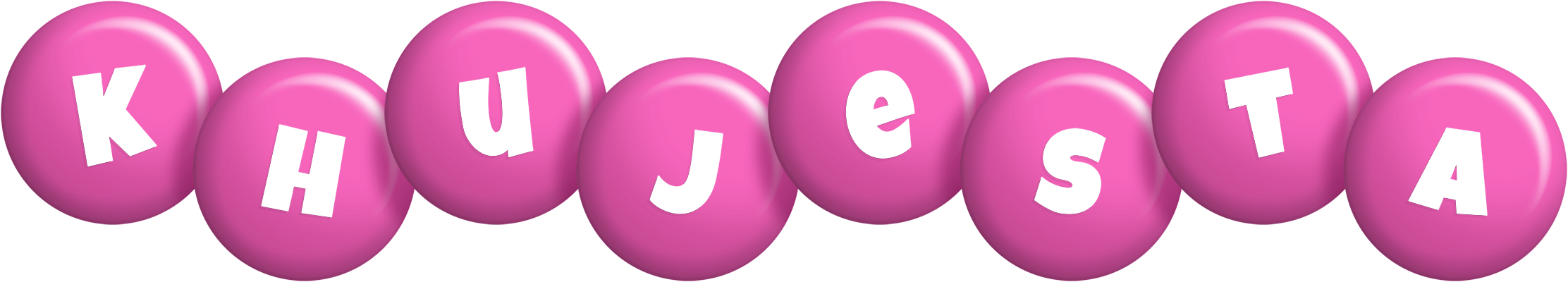 Khujesta candy-pink logo
