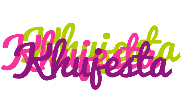 Khujesta flowers logo