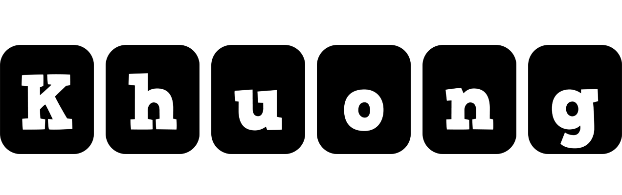 Khuong box logo