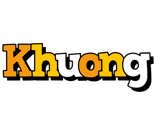 Khuong cartoon logo