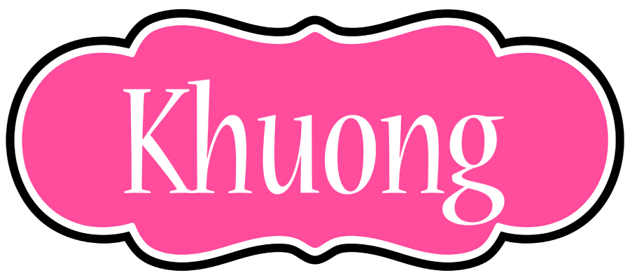 Khuong invitation logo