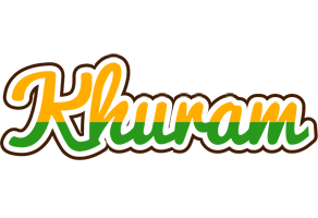 Khuram banana logo