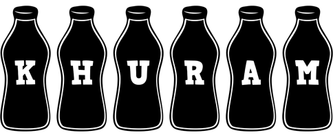 Khuram bottle logo