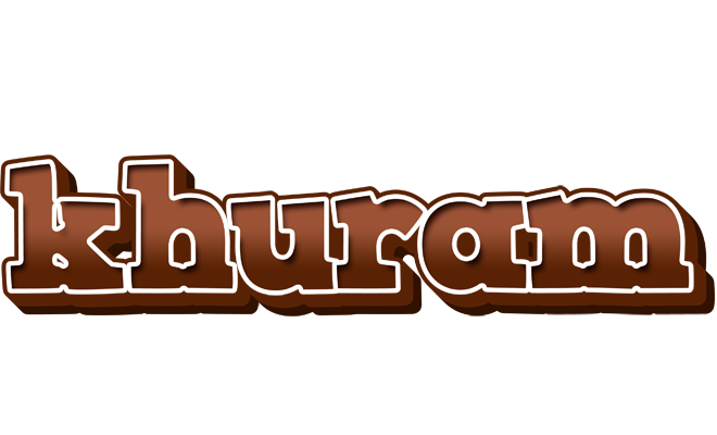 Khuram brownie logo