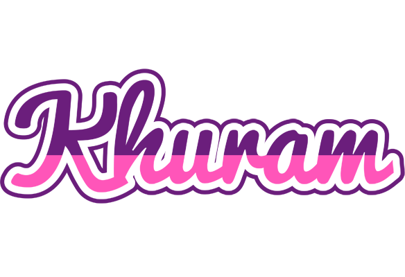 Khuram cheerful logo