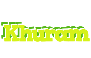 Khuram citrus logo