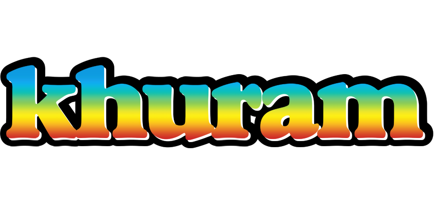 Khuram color logo