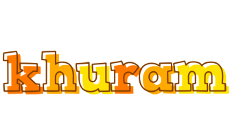 Khuram desert logo