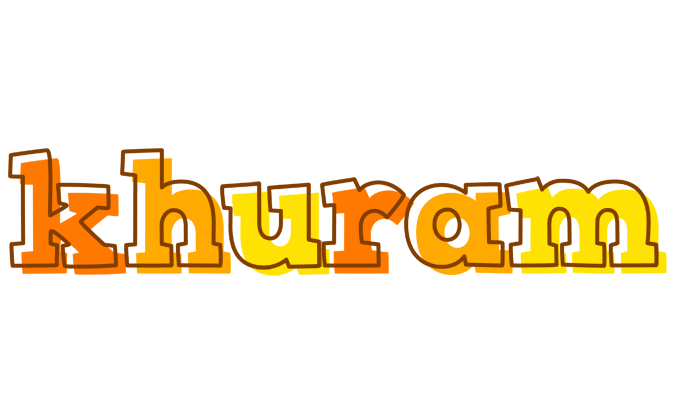 Khuram desert logo