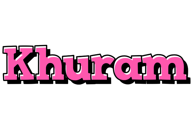 Khuram girlish logo